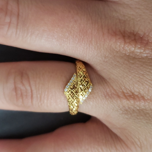 21k gold ring - Picture 1 of 3